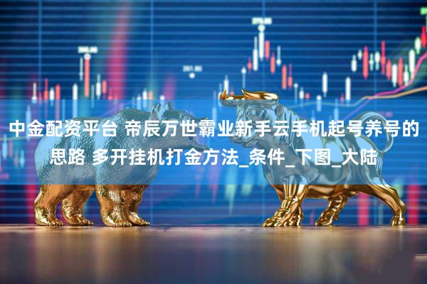 中金配资平台 帝辰万世霸业新手云手机起号养号的思路 多开挂机打金方法_条件_下图_大陆