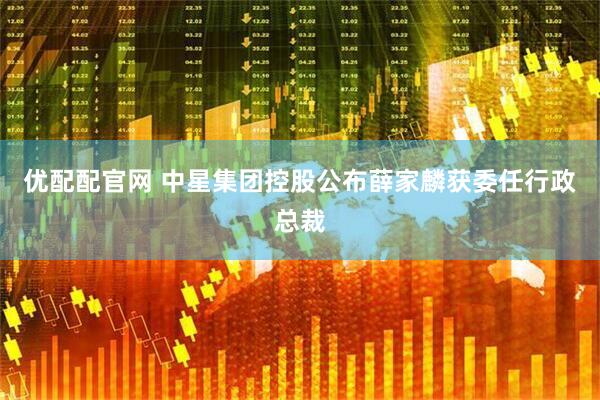 优配配官网 中星集团控股公布薛家麟获委任行政总裁